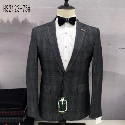 GREY STRIPPED TURKEY BLAZER (SWNL)-deluxe.com.ng