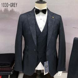 GREY TURKEY 3 PIECE SUIT WITH ONE BUTTON-deluxe.com.ng