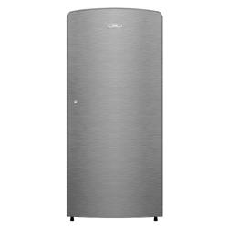 Haier Thermocool Refrigerator 185L Double door 185blux R6 Silver- deluxe.com.ng