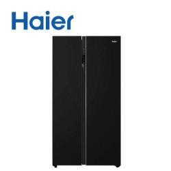 Haier Thermocool Refrigerator FREE HRF-619SI black Side By Side Glass Series - deluxe.com.ng