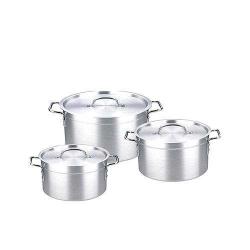 Hoffner Cooking Pot 3 Set 18cm, 20cm And 22cm-deluxe.com.ng