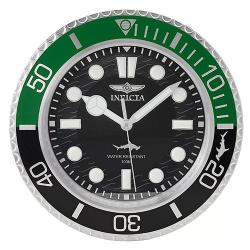 INVICTA 37777 PRO DIVER STAINLESS STEEL GREEN, BLACK WALL CLOCK