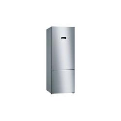 Bosch Serie | 4 free-standing fridge-freezer with freezer at bottom193 x 70 cm Stainless steel look KGN56VL2N5 Refrigerator - deluxe.com.ng
