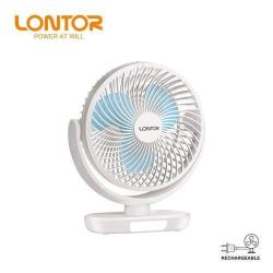 Lontor Rechargeable 6 Inches Table Fan CTL-MF027-6 (N) - deluxe.com.ng