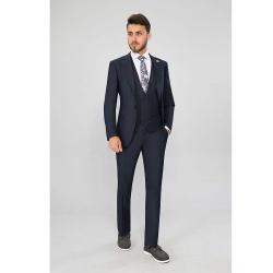 GREY TURKEY SUIT (COMPLETE) WITH ONE BUTTON | AVAILABLE IN ALL SIZES (DEJOS) (N)) - deluxe.com.ng
