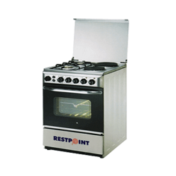 RestPoint Free Standing Two Gas Copper Burner With Stainless Steel Body And Drawer Gas Oven - RC-50GA - deluxe.com.ng 