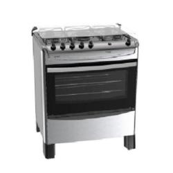 Scanfrost Fast cook 5 Burner Gas cooker Silver | CK7500S  - deluxe.com.ng