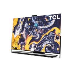 TCL TELEVISION | 85 INCH, PRO MINI QLED 8K QUANTUM DOT, ANDROID TV, GOOGLE ASSISTANT, MAGIC CAMERA, IMAX ENHANCED, LEATHER FABRIC ONKYO SOUNDBAR WITH WOOFER - 85X925PRO - deluxe.com.ng