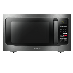TOSHIBA ML-EG42P(BS) MICROWAVE 42 LITRE, SOLO + GRILL + COMBI OVEN,1400W ,BLACK STAINLESS STEEL - deluxe.com.ng