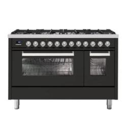 ILVE GAS COOKER | L128WMP/MP 120CM PRO-LINE COOKER DOUBLE OVEN WITH 8 GAS BURNER COOKTOP - deluxe.com.ng