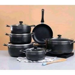 Tornado High Quality Non Stick Cooking Pot With Fry Pan-deluxe.com.ng