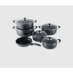 Tornado Non-Stick Cookware Set - 5 Cooking Pots With Fry Pan