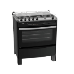 Scanfrost Fastcook 5 Burners Gas Cooker | CK7500B  - deluxe.com.ng