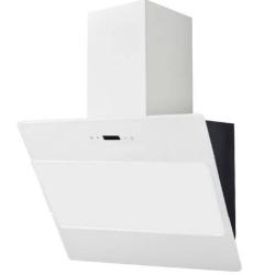 ZITALO ZH907W 90CM WHITE SLANTED GLASS EXTRACTOR HOOD - deluxe.com.ng