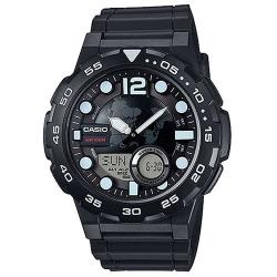 Casio AEQ100W-1AV Men’s ‘3D Dial’ Quartz Resin Automatic Watch 