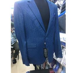 BLUE TURKEY BLAZER WITH ONE BUTTONS | AVAILABLE IN ALL SIZES (CHIFAS) (N) - deluxe.com.ng