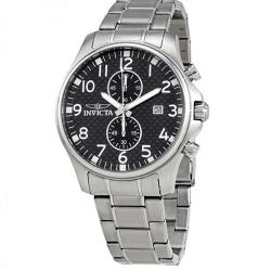 Invicta 0379 Men’s Specialty Quartz Chronograph Black Dial Watch 