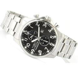 Invicta 0379 Men’s Specialty Quartz Chronograph Black Dial Watch 