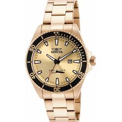 Invicta 15186 Men’s Pro Diver Multi-function Analog Gold Bracelet Watch 