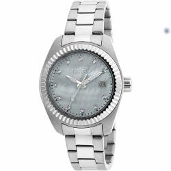 Invicta 20351 Women’s Specialty Quartz M.O.P 3 Hand White Dial Small Size Watch