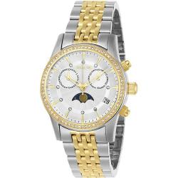 Invicta 22506 Women’s Angel Chronograph Crystal White Dial Small Size Watch