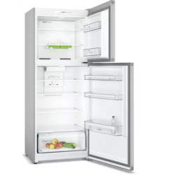 BOSCH REFRIGERATOR Serie | 4 free-standing fridge-freezer with freezer at top178 x 70 cm Stainless steel look KDN43VL2N5 - Deluxe.com.ng