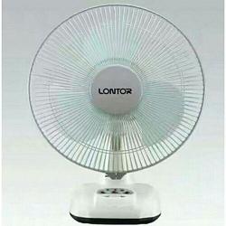 Lontor Rechargeable Table Fan - 12 Inch - deluxe.com.ng