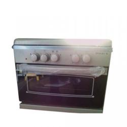 MAXI MIDI Gas Cooker  (3+1) Inox Colour - deluxe.com.ng