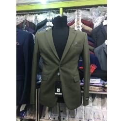 ARMY GREEN TURKEY BLAZERS WITH ONE BUTTONS | AVAILABLE IN ALL SIZES (CHIFAS) (N) - deluxe.com.ng 