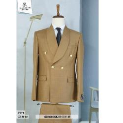  EXECUTIVE BROWN BREASTED TURKEY SUIT WITH GOLDEN BUTTONS | AVAILABLE IN ALL SIZES (SWNL) (N) - deluxe.com.ng