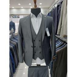 LIGHT GREY TURKEY SUIT  (COMPLETE) | AVAILABLE IN ALL SIZES (DEJOS) (N) - deluxe.com.ng
