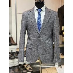 GREY AND STRIPE TURKEY JACKET | AVAILABLE IN ALL SIZES (NIFA) (N) - deluxe.com.ng