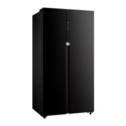 TOSHIBA REFRIGERATOR | 592 LITRE, SIDE BY SIDE, ORIGIN INVERTER NO FROST, BLACK GLASS - GR-RS780WE-PGF - deluxe.com.ng