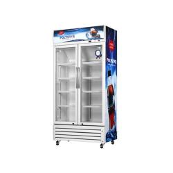 POLYSTAR SHOWCASE FRIDGE WITH DOUBLE DOOR|PV-SC695DDL - deluxe.com.ng