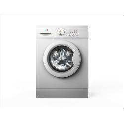 SCANFROST  6KG FRONT LOADER WASHING MACHINE,1000RPM (SILVER) | SFWMFL6000/6M - deluxe.com.ng