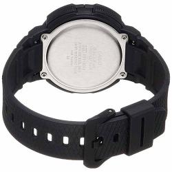 Casio SGW600H-2AV Men’s Twin Sensor Quartz Blue Bezel Casual Watch