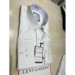 T.M. MARTIN EXQUISITE WHITE DESIGNED LONG SLEEVE SHIRT | AVAILABLE IN ALL SIZES (SWNL) (N) - deluxe.com.ng 