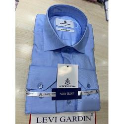 LEVI GARDIN EXQUISITE SKY BLUE LONG SLEEVE SHIRT | AVAILABLE IN ALL SIZES (SWNL) (N) - deluxe.com.ng