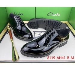 EXECUTIVE BLACK CORPORATE SHINY LEATHER SHOE WITH LACES BY CLARK | AVAILABLE IN ALL SIZES (SWNL) (N) - deluxe.com.ng