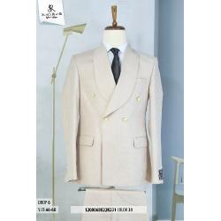 EXECUTIVE CREAM BREASTED TURKEY SUIT WITH GOLDEN BUTTONS | AVAILABLE IN ALL SIZES (SWNL) (N) - deluxe.com.ng