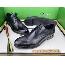 EXECUTIVE PLAIN BLACK CORPORATE LEATHER SHOE WITH LACES BY CLARKS | AVAILABLE IN ALL SIZES (SWNL) (N) - deluxe.com.ng