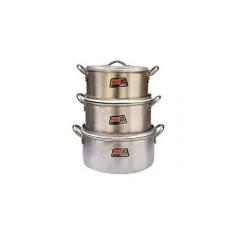 Tower Universal Tower 3 Set Of Tower Cooking Pots - deluxe.com.ng
