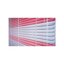  CLASSY ALUMINUIM WINDOW BLIND - PINK AND WHITE 072 ...mini (W3ft x L4ft)  large (W7ft x L5ft)  medium (W5ft x L5ft)