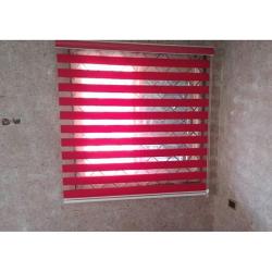 CLASSY DAY AND NIGHT WINDOW BLIND RED 048  .mini (W3ft x L4ft)  large (W7ft x L5ft)  medium (W5ft x L5ft)