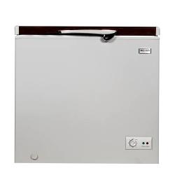 Nexus 245 Litres Chest Freezer | NX-420C Grey + Wood Door - deluxe.com.ng