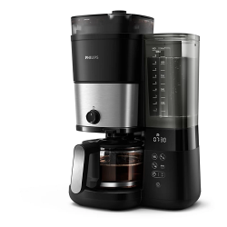 Philips All-in-1 Brew Drip coffee maker with built-in grinder HD7900/50 - Deluxe.com.ng