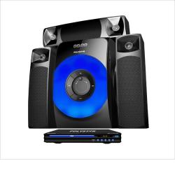 POLYSTAR MICRO SET+DVD PLAYER  MINI HOME THEATRE | PV-861-3.1 - deluxe.com.ng