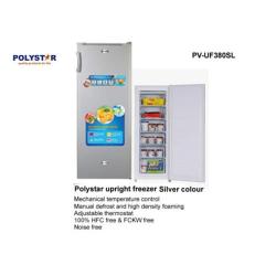 Polystar 190 Litres 7 Steps Upright Freezer With Wired Tray PV-UF380SL - deluxe.com.ng
