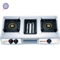   Restpoint 3 Gas Burner Table Stove -  RC-32TG - deluxe.com.ng