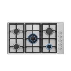 SCANFROST SFC640B 60CM HOB INOX BODY|ENAMEL COATED GRIDS - deluxe.com.ng